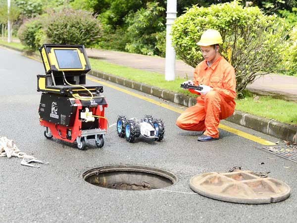 七坊镇管道机器人检测