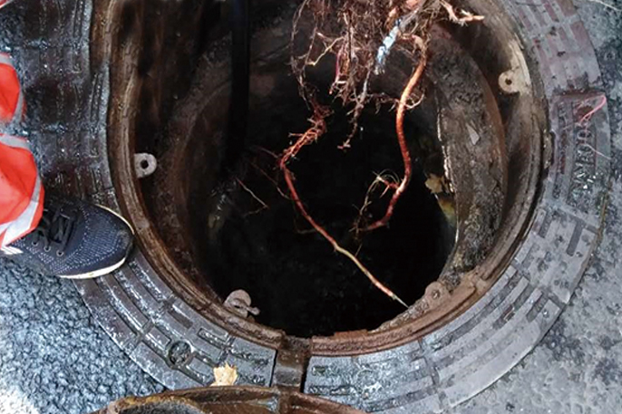 七坊镇管道预处理